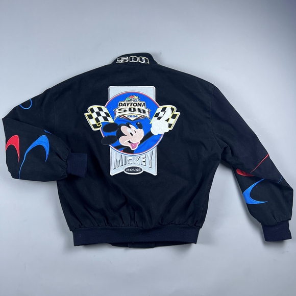 Daytona 500 Nascar Mickey Racing Jacket Size S - Picture 2 of 10